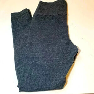 Talula  NWOT High Rise Grey Yoga Pants  Cotton Spandex